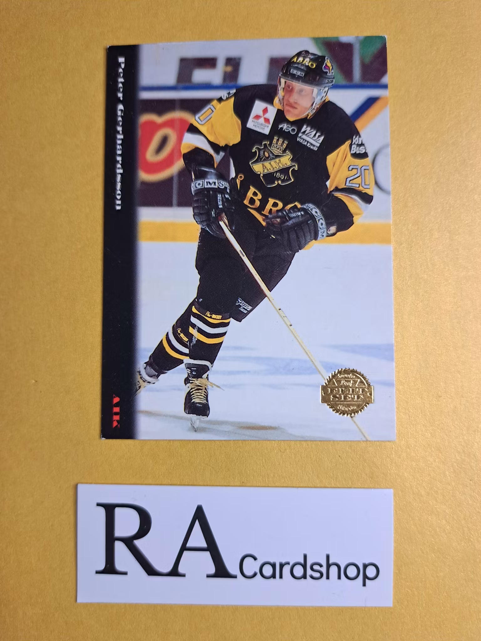 Peter Gerhardsson 94-95 #249 Leaf SHL Hockey