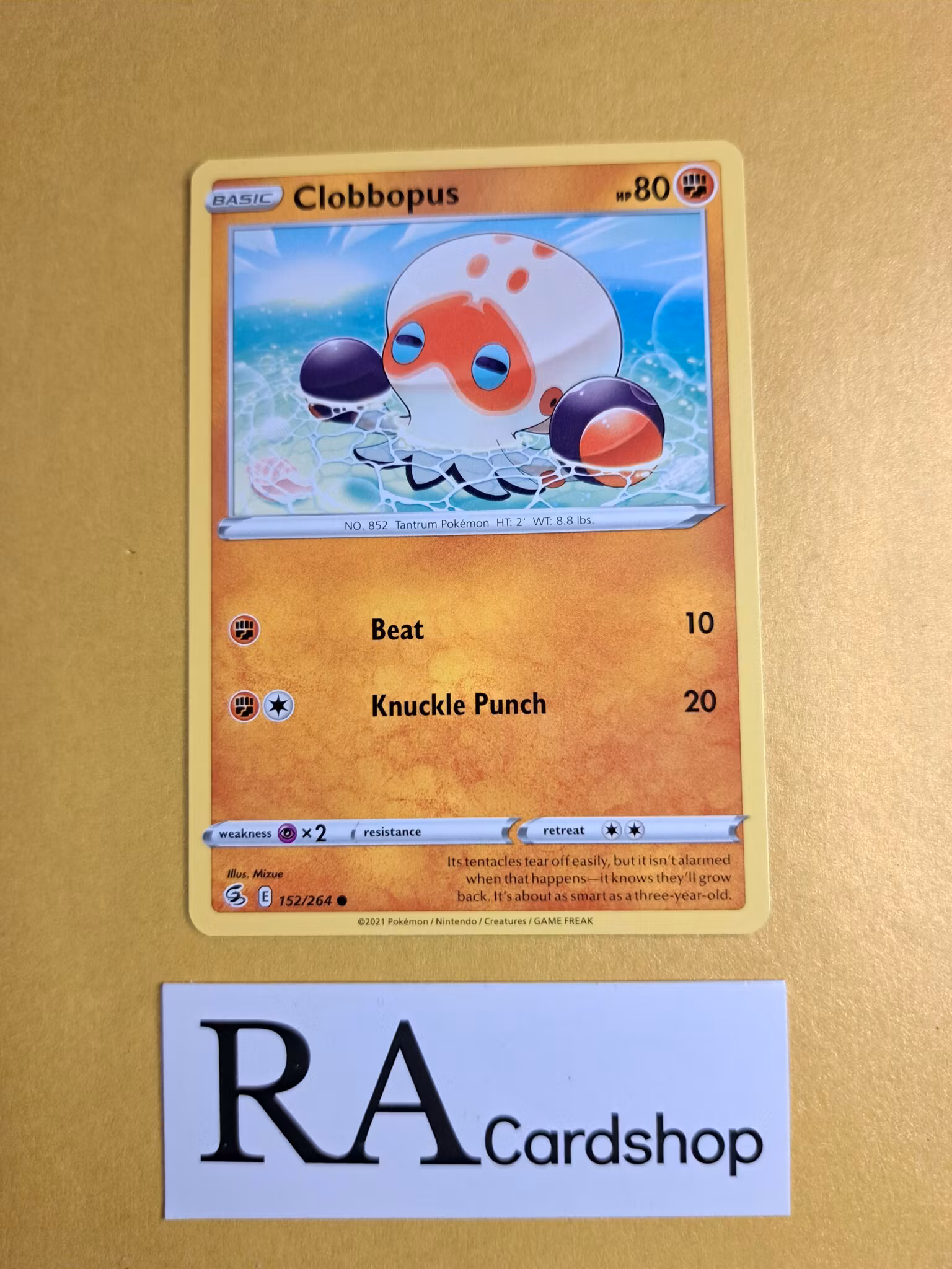 Clobbopus Common 152/264 Fusion Strike Pokemon