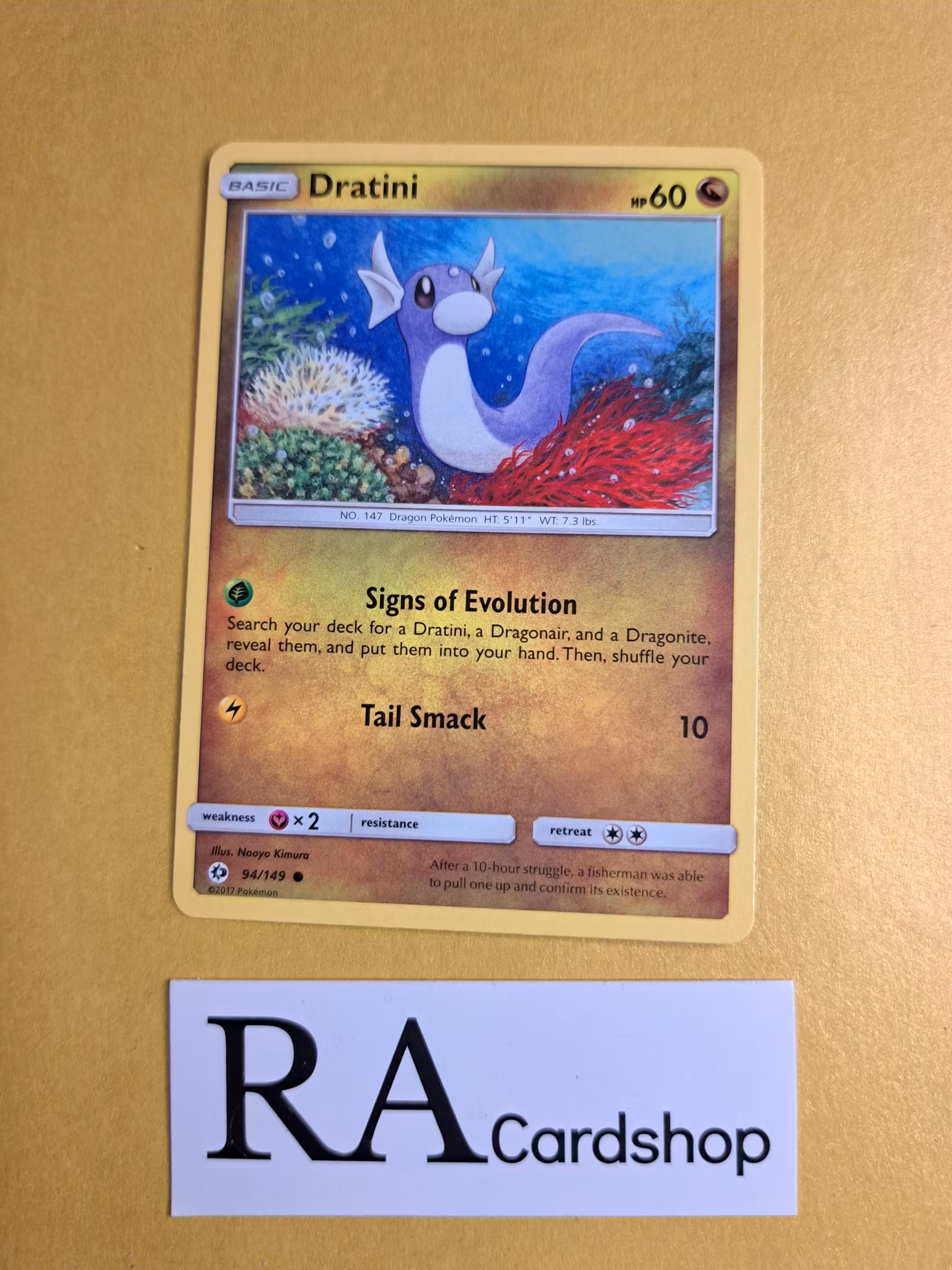 Dratini Common 94/149 Sun & Moon Pokemon