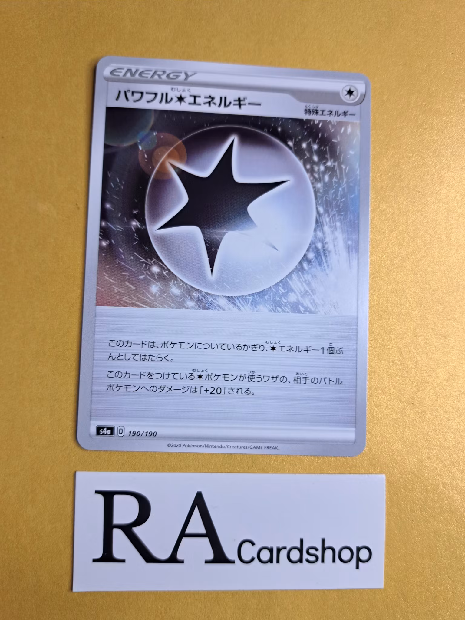 Powerful Energy 190/190 Shiny Star V s4a Pokemon