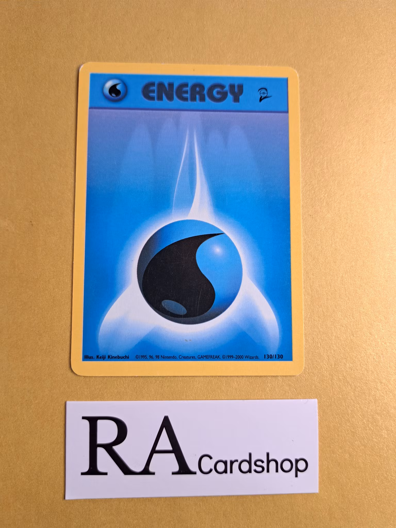 Water Energy 130/130 (3) Baset Set 2 Pokemon