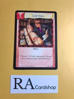 Lost Notes Common 94/116 Harry Potter Trading Card Game 2001