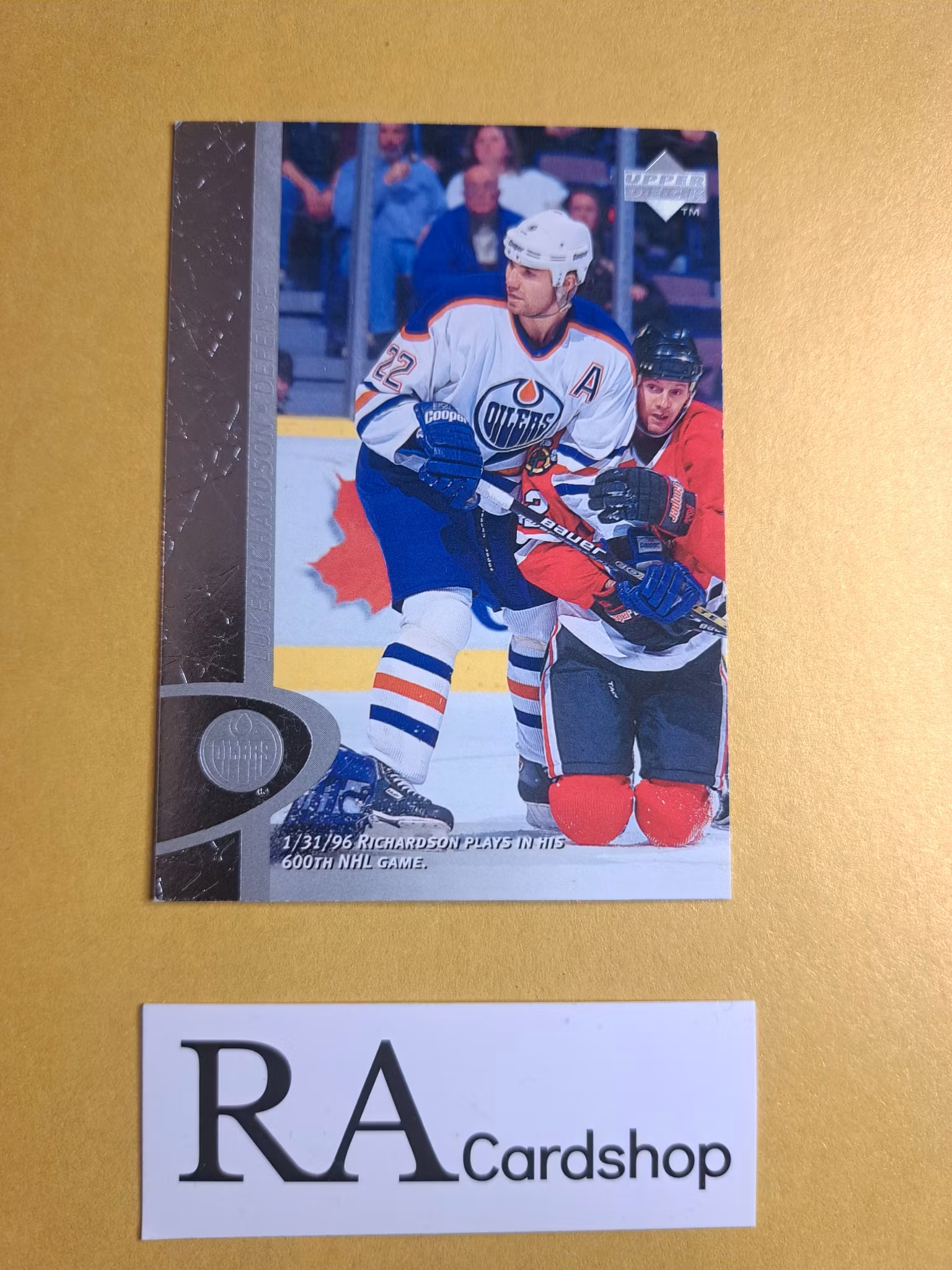 Luke Richardson 96-97 Upper Deck #61 NHL Hockey