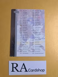 Checklist 1-104 96-97 Upper Deck #209 NHL Hockey