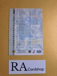 Checklist 1-104 96-97 Upper Deck #209 NHL Hockey