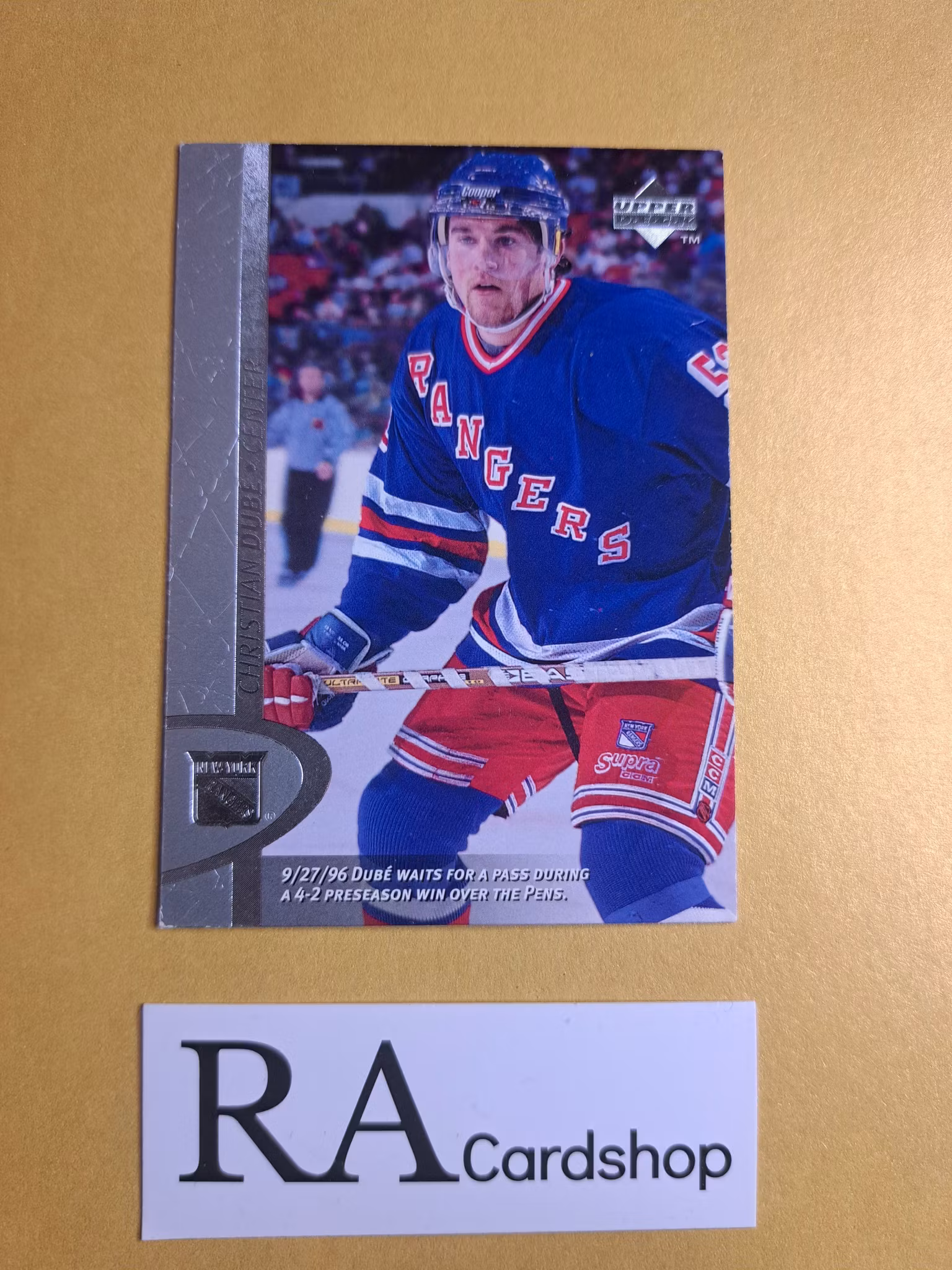 Christian Dube 96-97 Upper Deck #296 NHL Hockey