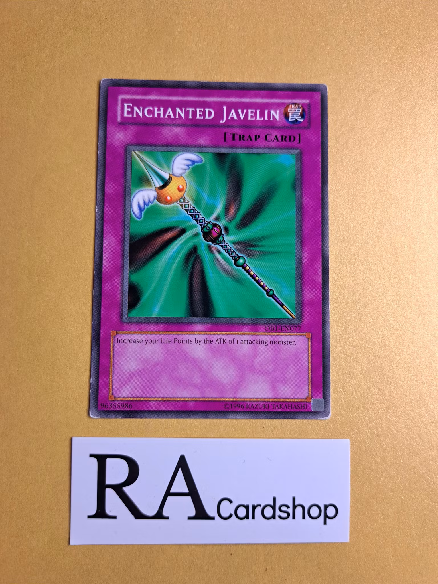 Enchanted Javelin Common UNLIMITED DB1-EN077 Dark Beginning 1 DB1 Yu-Gi-Oh