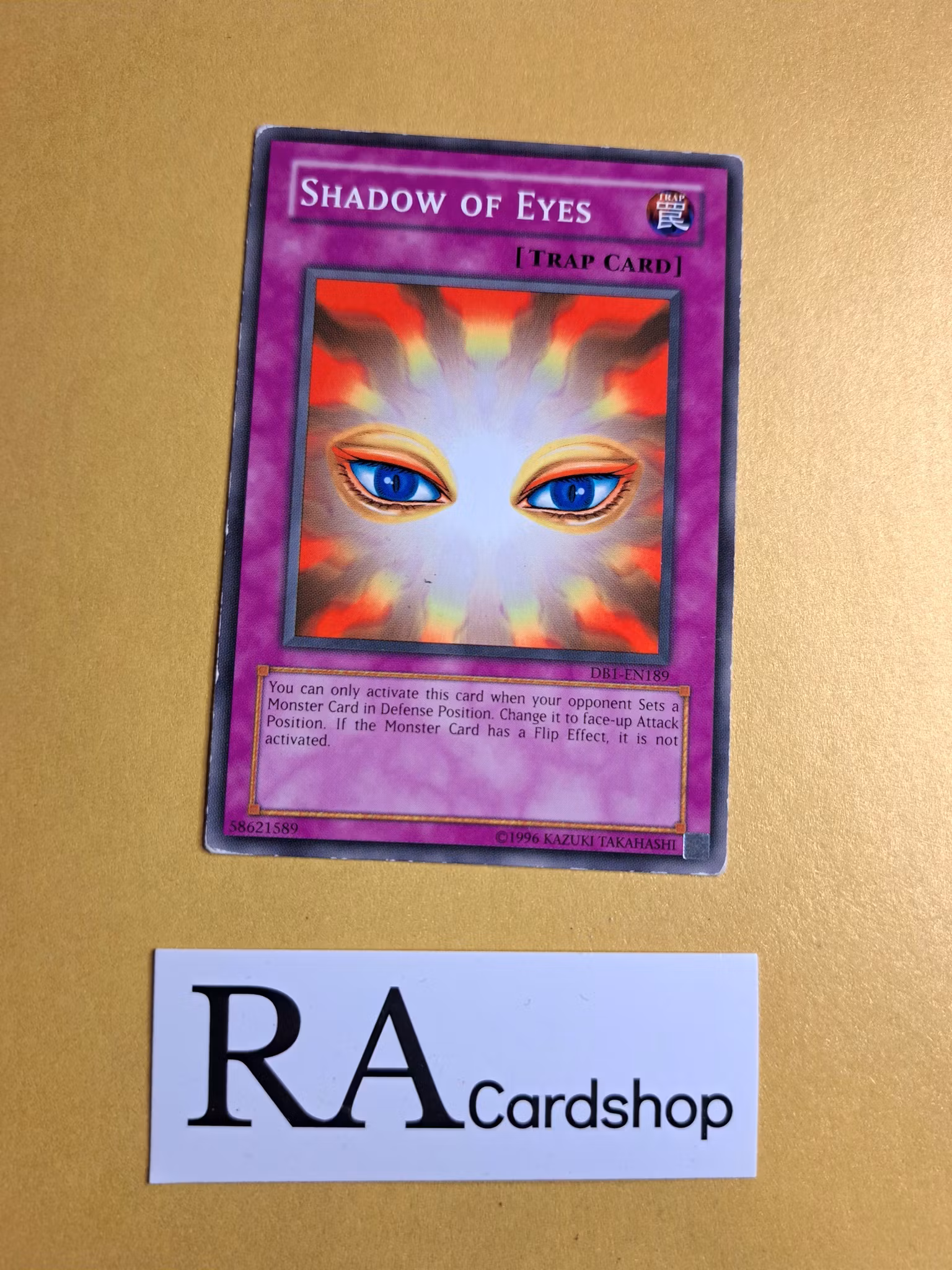 Shadow of Eyes Common UNLIMITED DB1-EN189 Dark Beginning 1 DB1 Yu-Gi-Oh