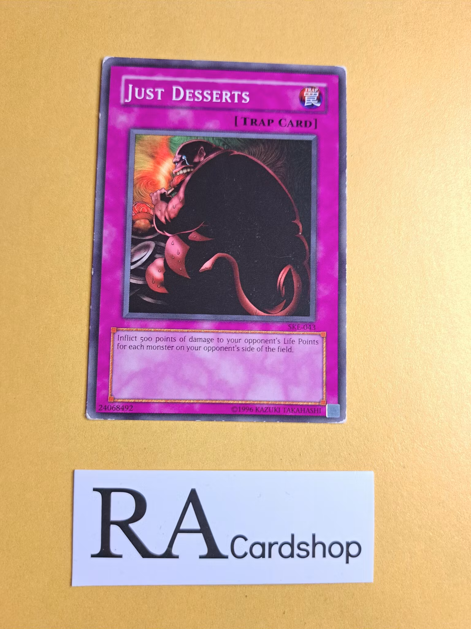 Just Desserts Common UNLIMITED SKE-043 Starter Deck: Kaiba Evolution SKE Yu-Gi-Oh