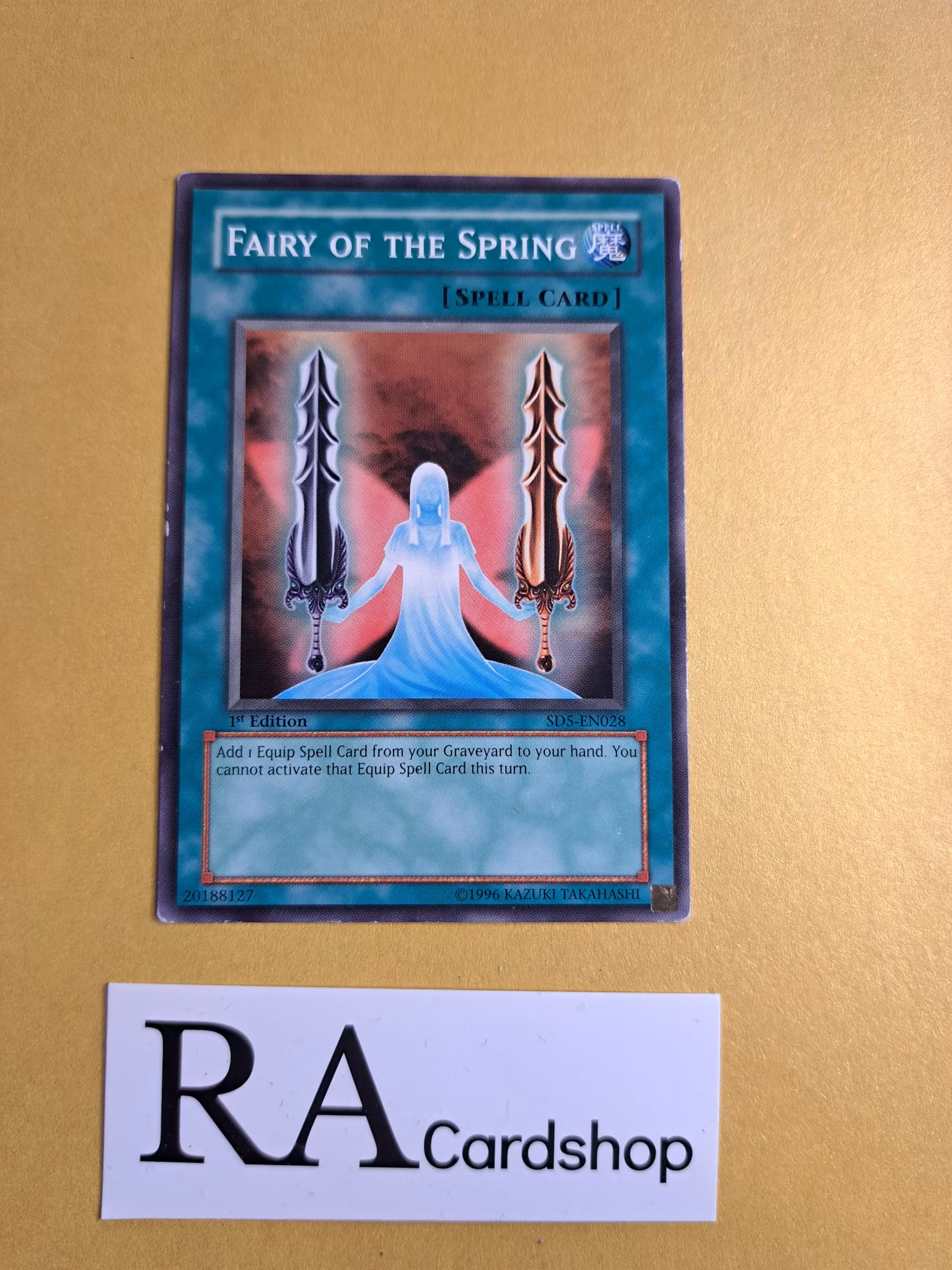 Fairy of the Spring Common 1st Edition SD5-EN028 Structure Deck: Warrior's Triumph SD5 Yu-Gi-Oh