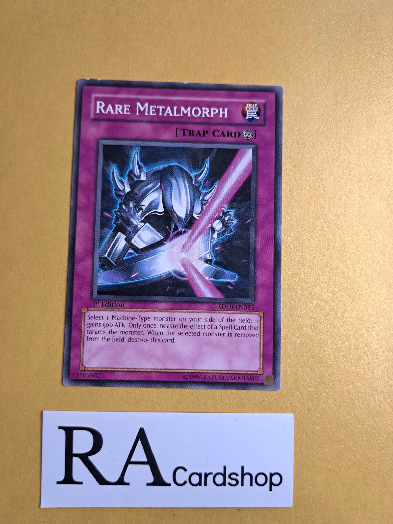 Rare Metalmorph Common SD10-EN035 Structure Deck: Machine Re-Volt SD10 Yu-Gi-Oh