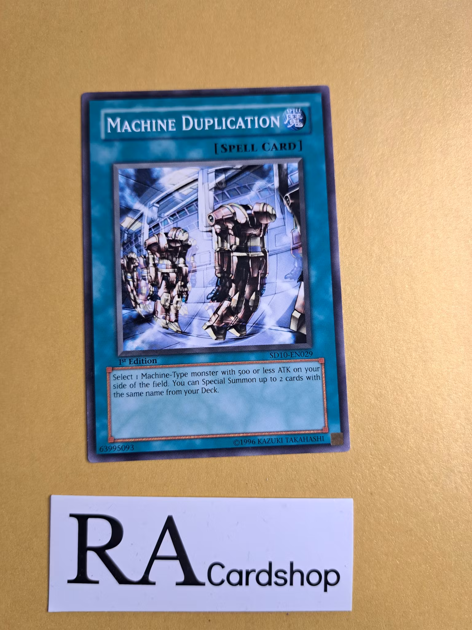 Machine Duplication Common SD10-EN029 Structure Deck: Machine Re-Volt SD10 Yu-Gi-Oh