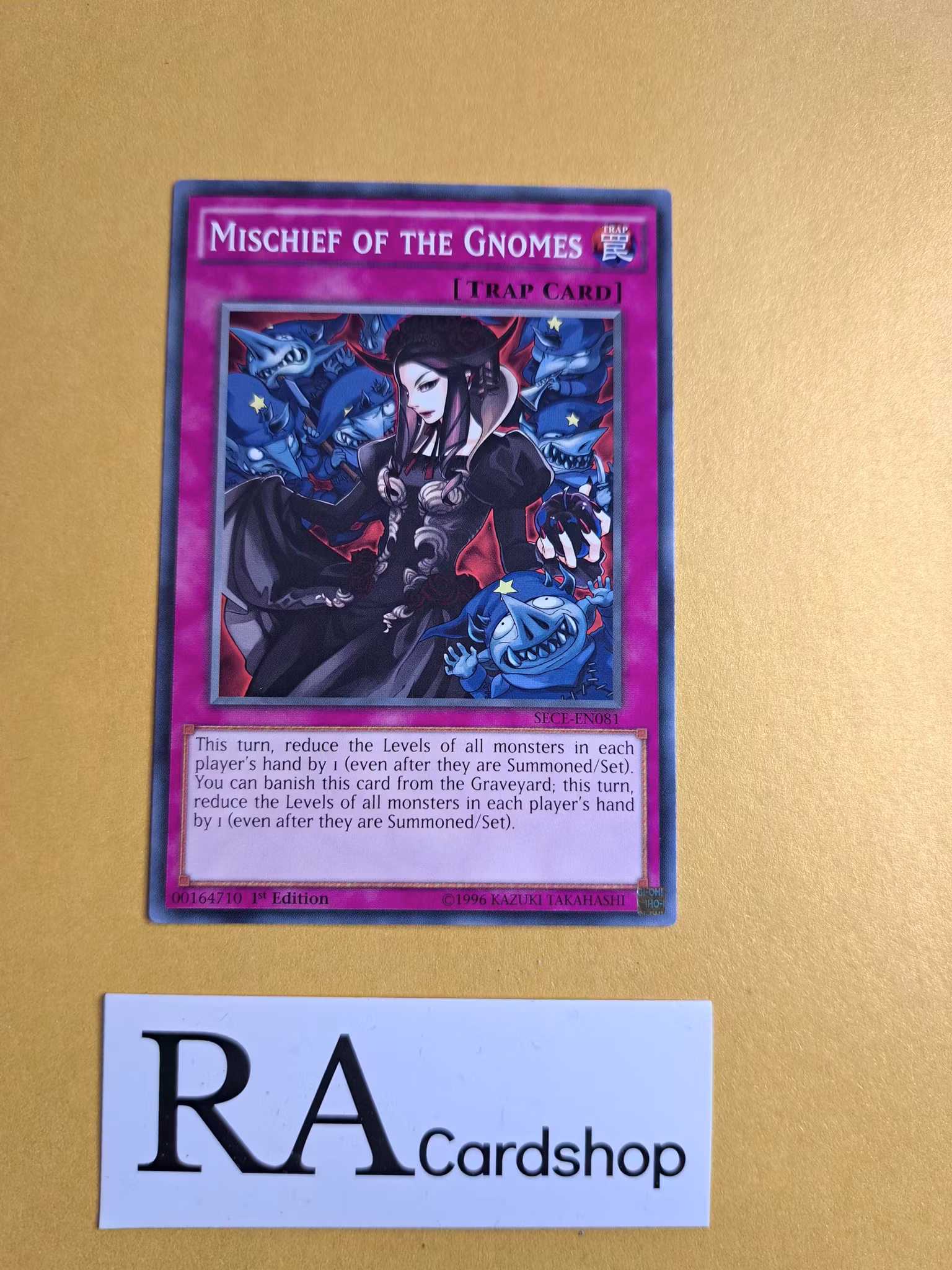 Mischief of the Gnomes Common SECE-ENS081 Eternity SECE Yu-Gi-Oh