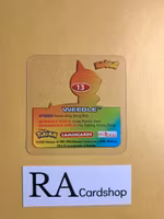 Weedle #13 Edibas Lamincard Pokemon