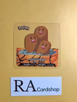 Dugtrio #51 Edibas Lamincard Pokemon