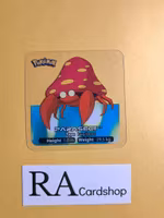 Parasect #47 Edibas Lamincard Pokemon