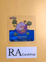 Koffing (2) #109 Edibas Lamincard Pokemon