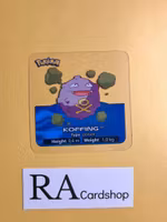Koffing (3) #109 Edibas Lamincard Pokemon