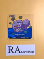 Weezing #110 Edibas Lamincard Pokemon