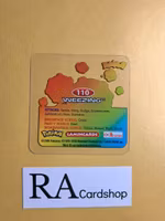 Weezing #110 Edibas Lamincard Pokemon