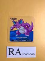 Nidoking #34 Edibas Lamincard Pokemon