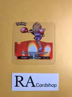 Hitmonchan (2) #107 Edibas Lamincard Pokemon