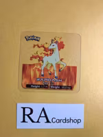 Rapidash #78 Edibas Lamincard Pokemon