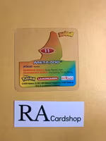 Metapod #11 Edibas Lamincard Pokemon