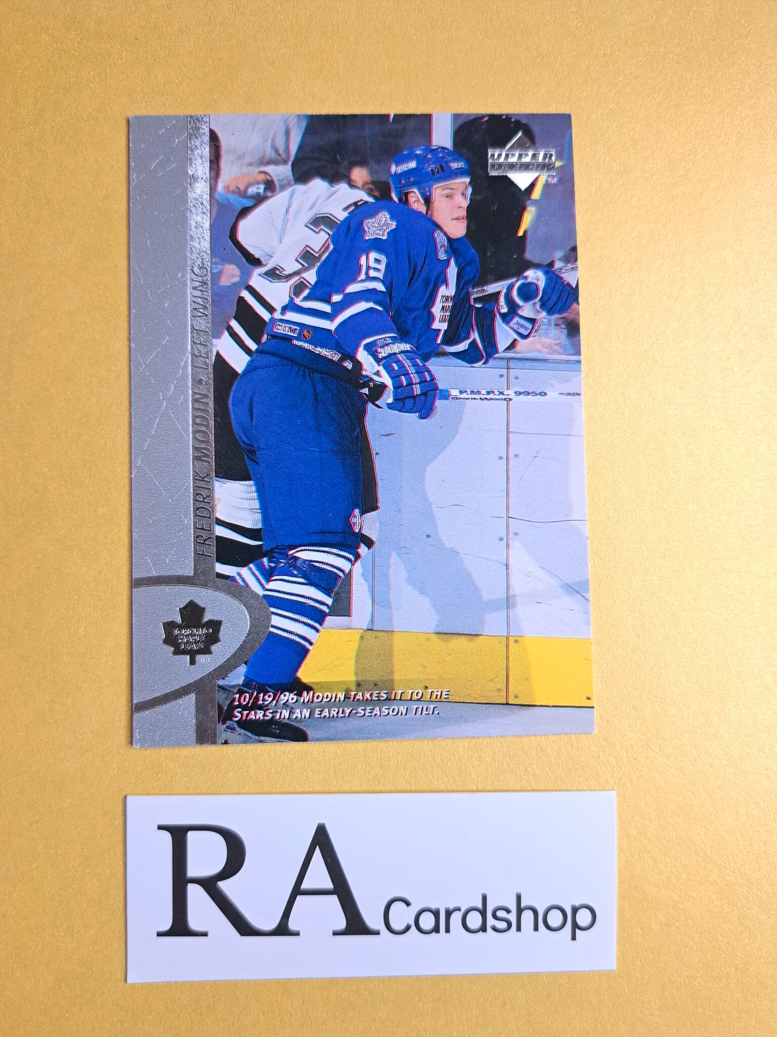 Fredrik Modin 96-97 Upper Deck #345 NHL Hockey