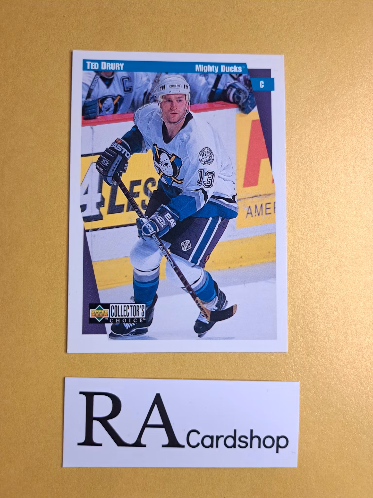 Ted Drury 97-98 Upper Deck Collectors Choice #6 NHL Hockey