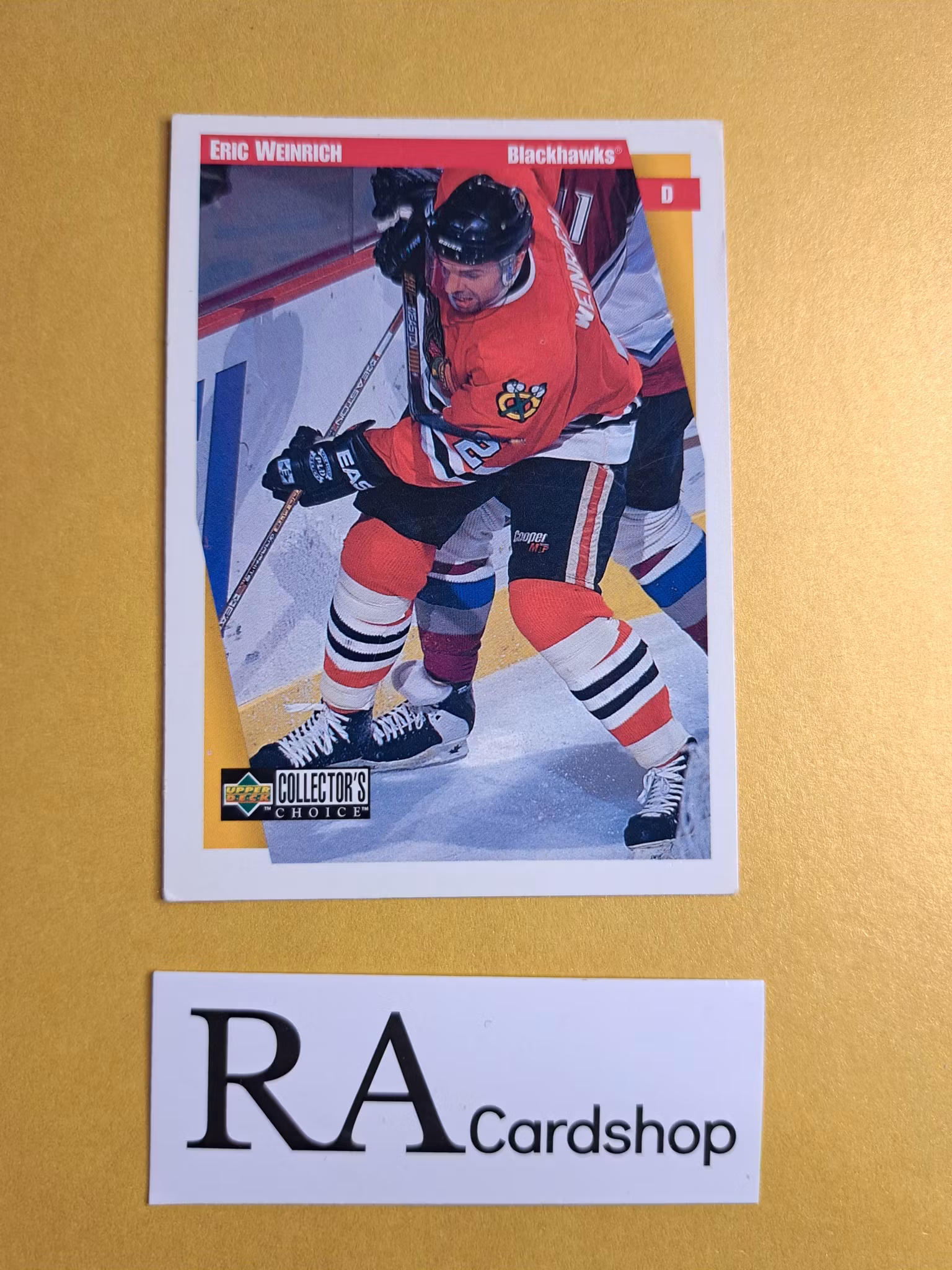 Erik Weinrich 97-98 Upper Deck Collectors Choice #52 NHL Hockey