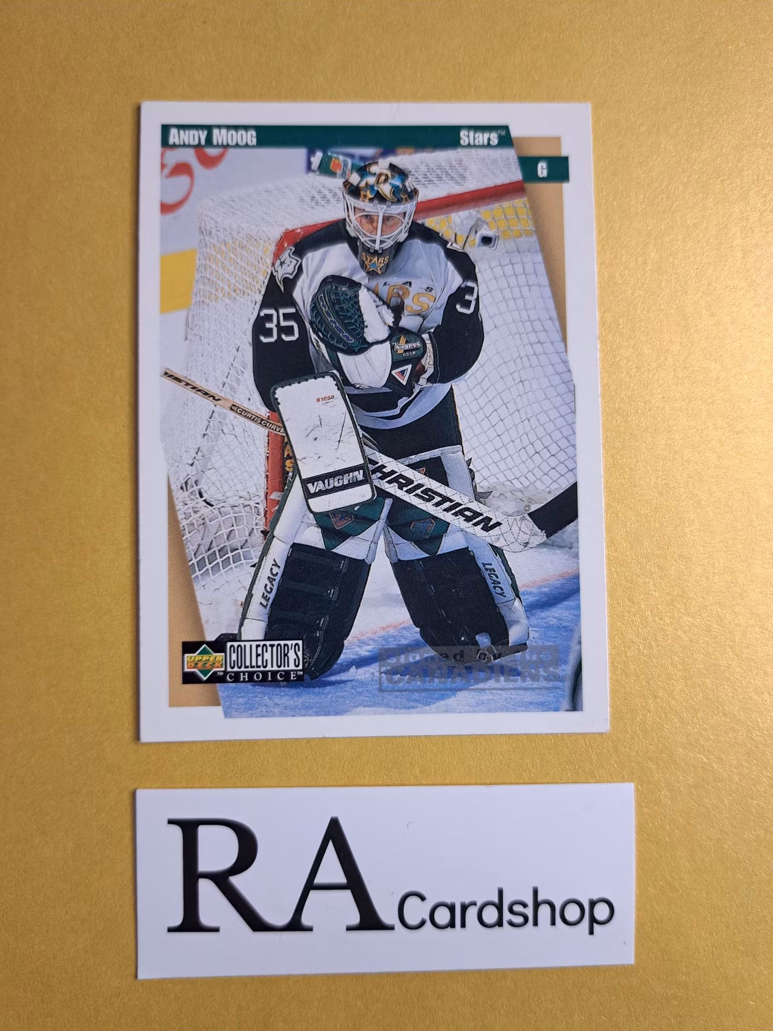 Andy Moog 97-98 Upper Deck Collectors Choice #67 NHL Hockey
