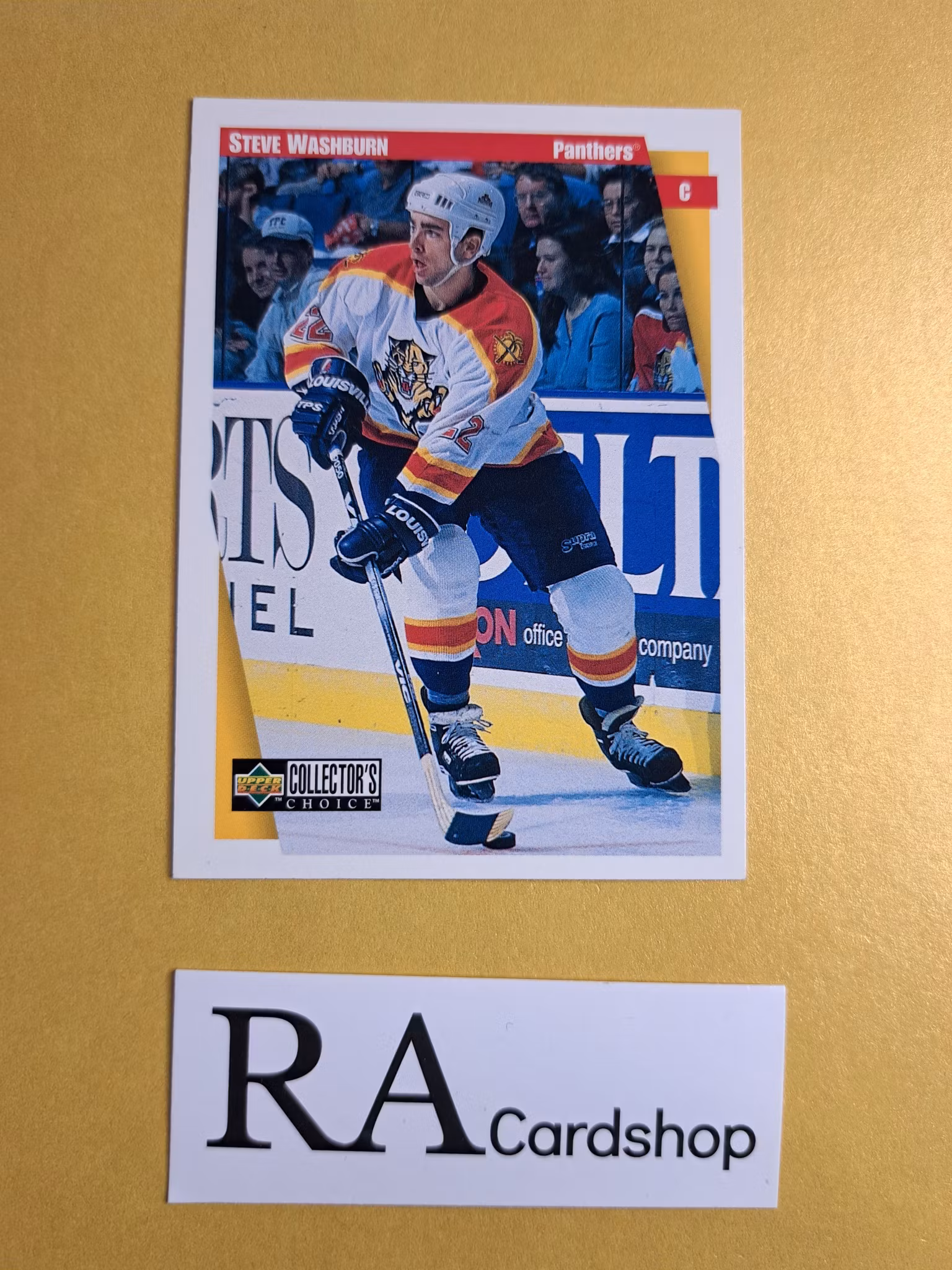 Steve Washburn 97-98 Upper Deck Collectors Choice #107 NHL Hockey