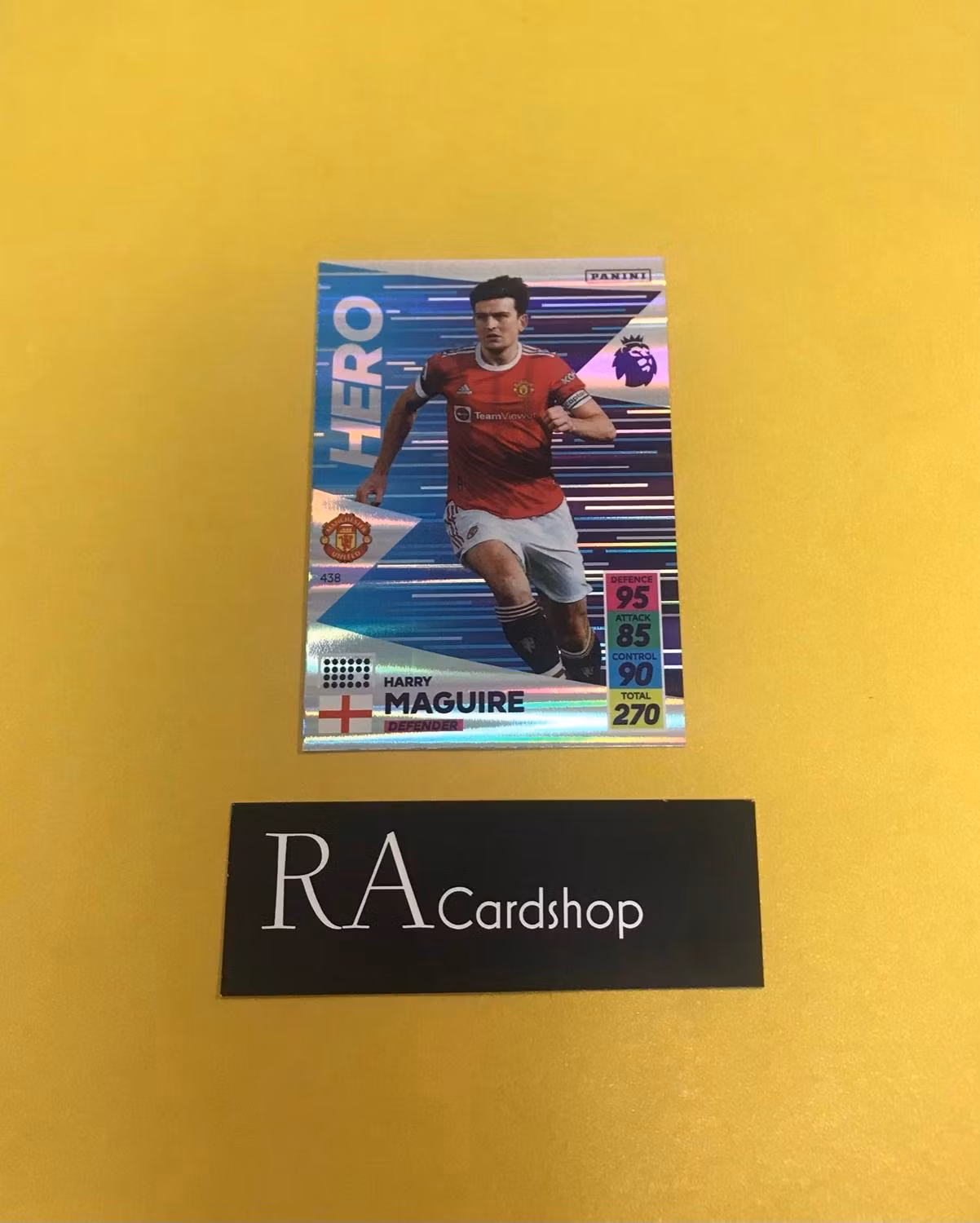 Harry Maguire #438 2021-22 Premier League Adrenalyn XL