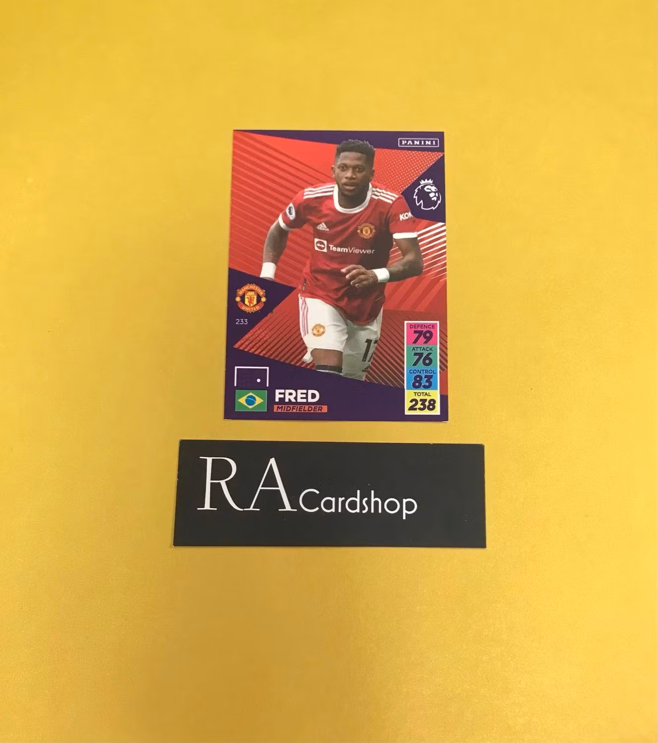 Fred #233 2021-22 Premier League Adrenalyn XL