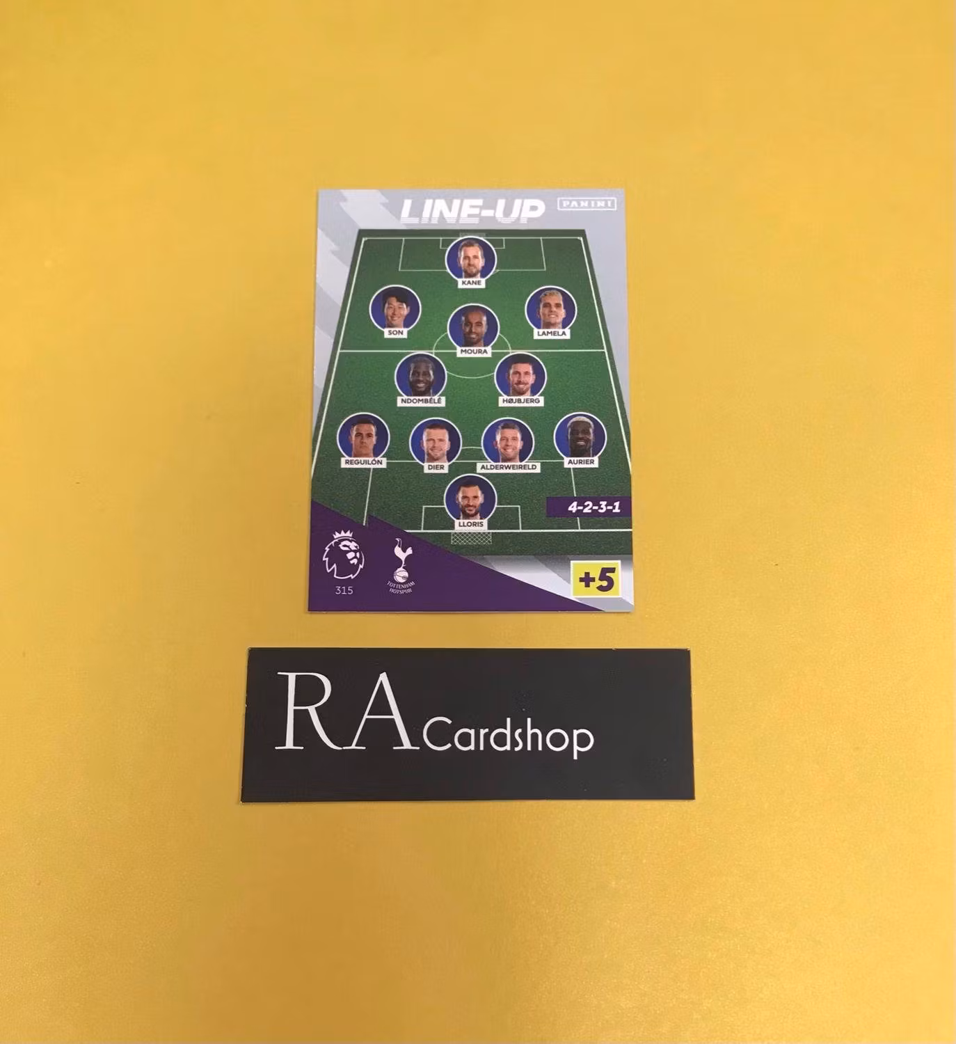 Tottenham Hotspur Lineup #315 2021-22 Premier League Adrenalyn XL