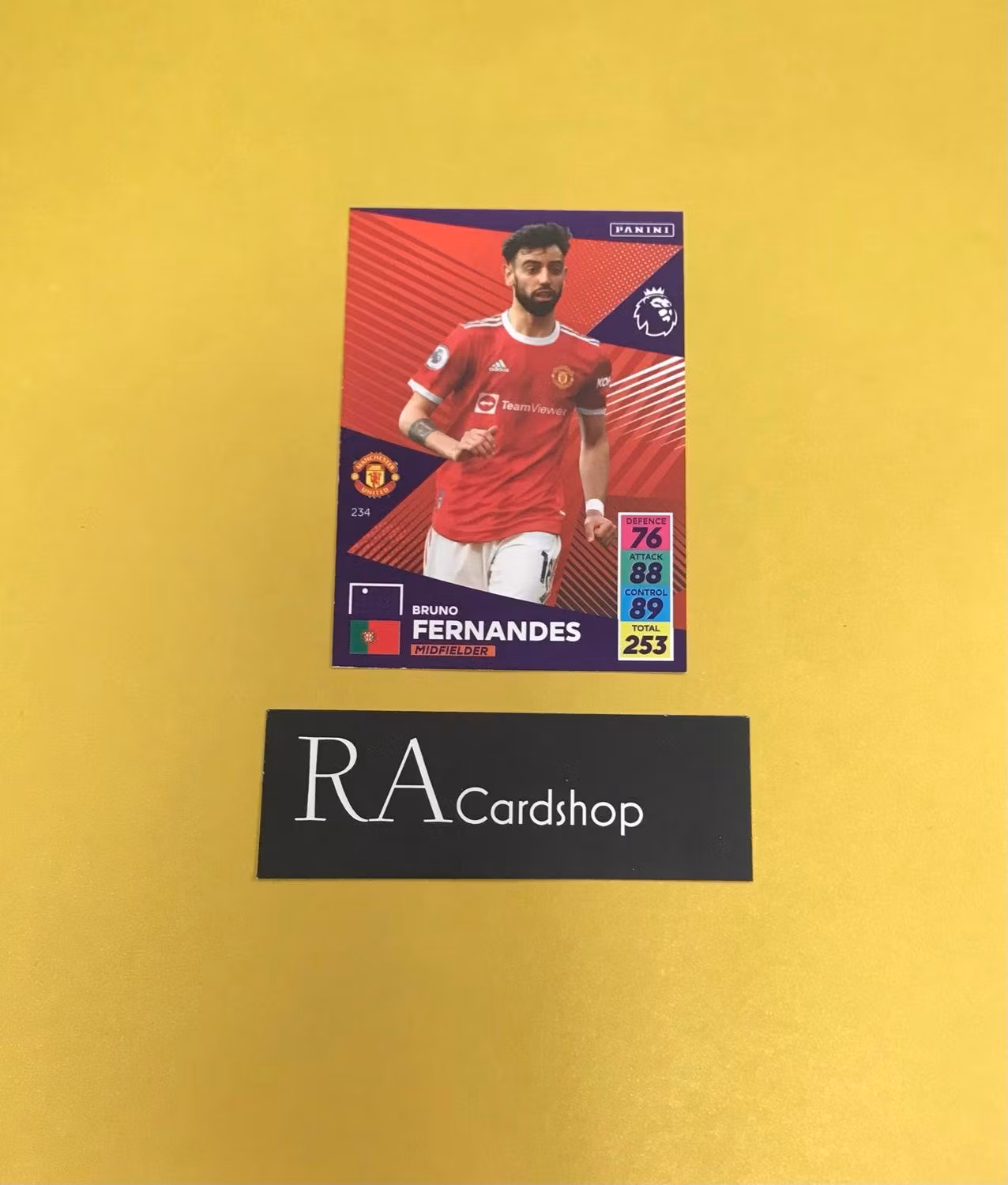 Bruno Fernandes #234 2021-22 Premier League Adrenalyn XL