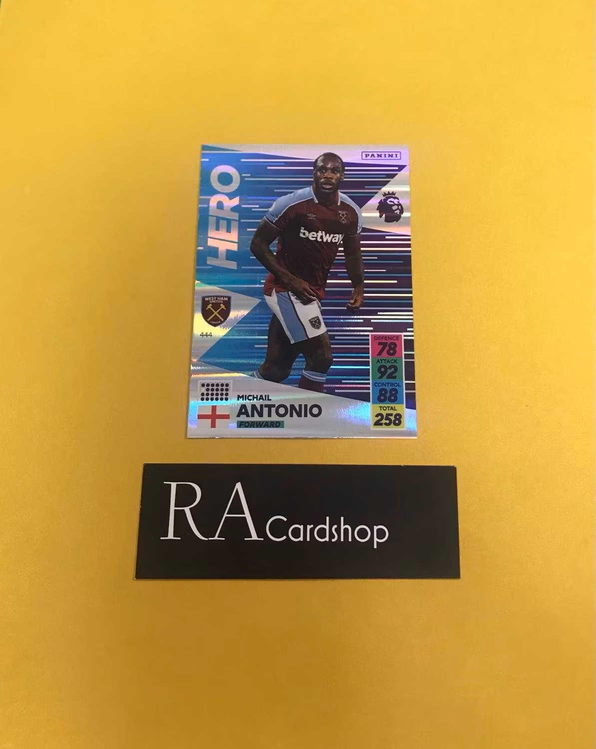 Michail Antonio #444 2021-22 Premier League Adrenalyn XL