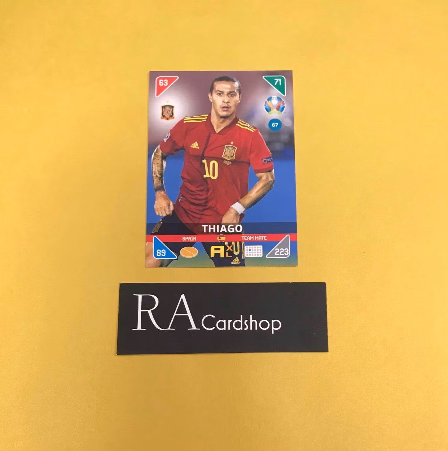 Thiago #67 2020 UEFA Euro2020 Adrenalyn XL 2021 Kick Off