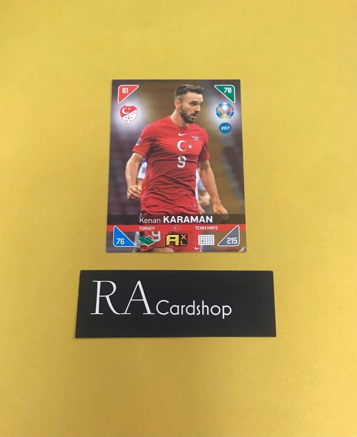 Kenan Karaman #207 2020 UEFA Euro2020 Adrenalyn XL 2021 Kick Off