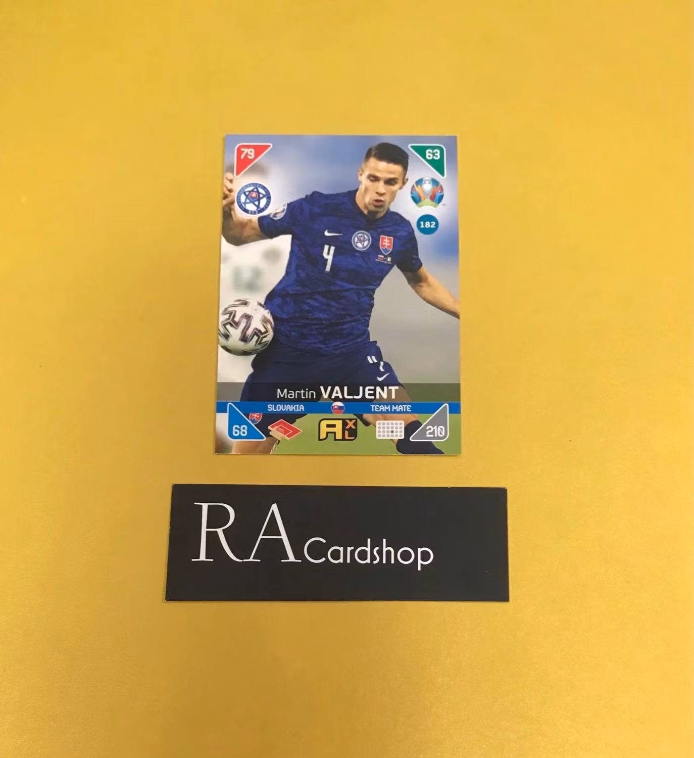 Martin Valjent #182 2020 UEFA Euro2020 Adrenalyn XL 2021 Kick Off