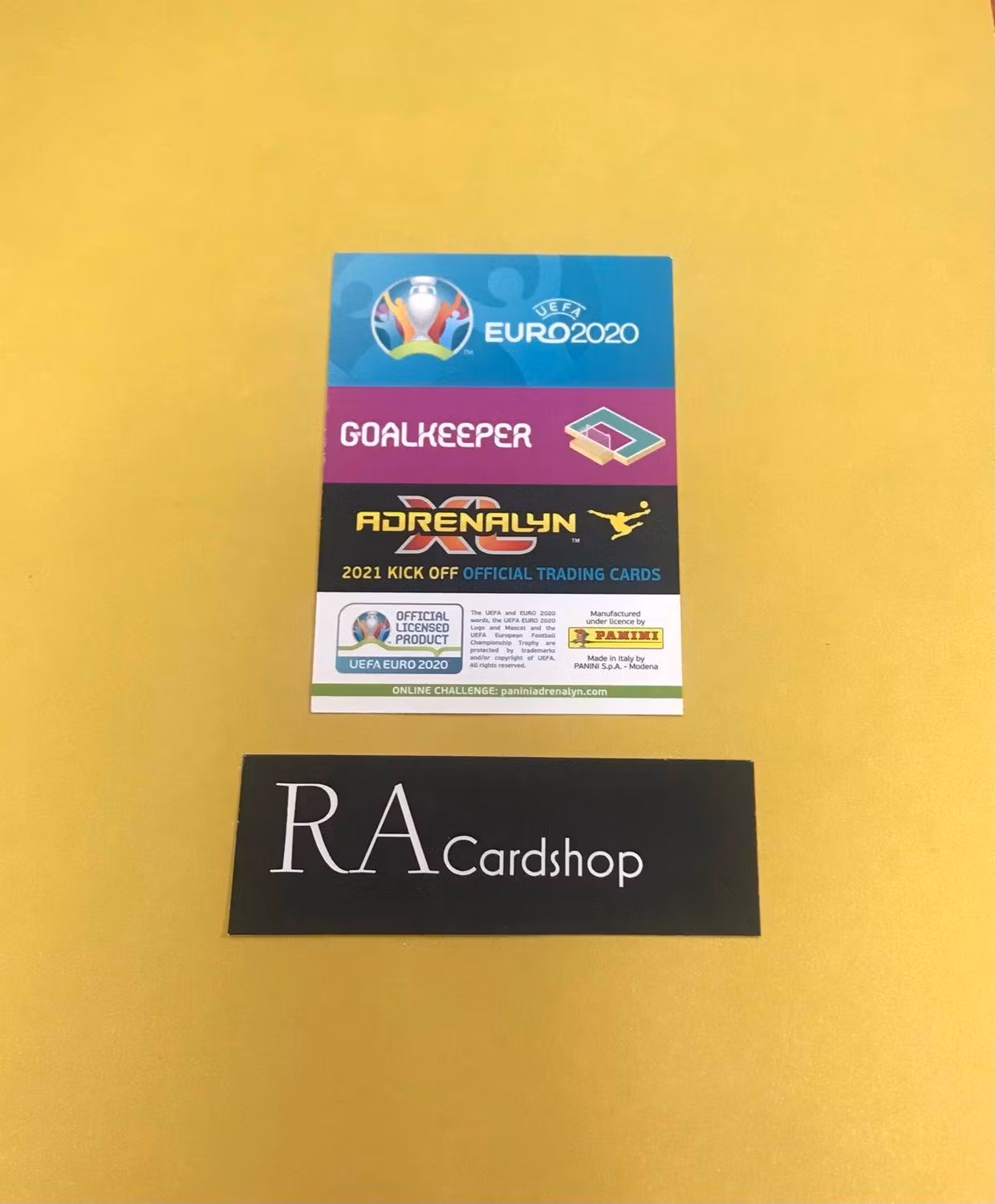 Thaibaut Courtois #19 2020 UEFA Euro2020 Adrenalyn XL 2021 Kick Off