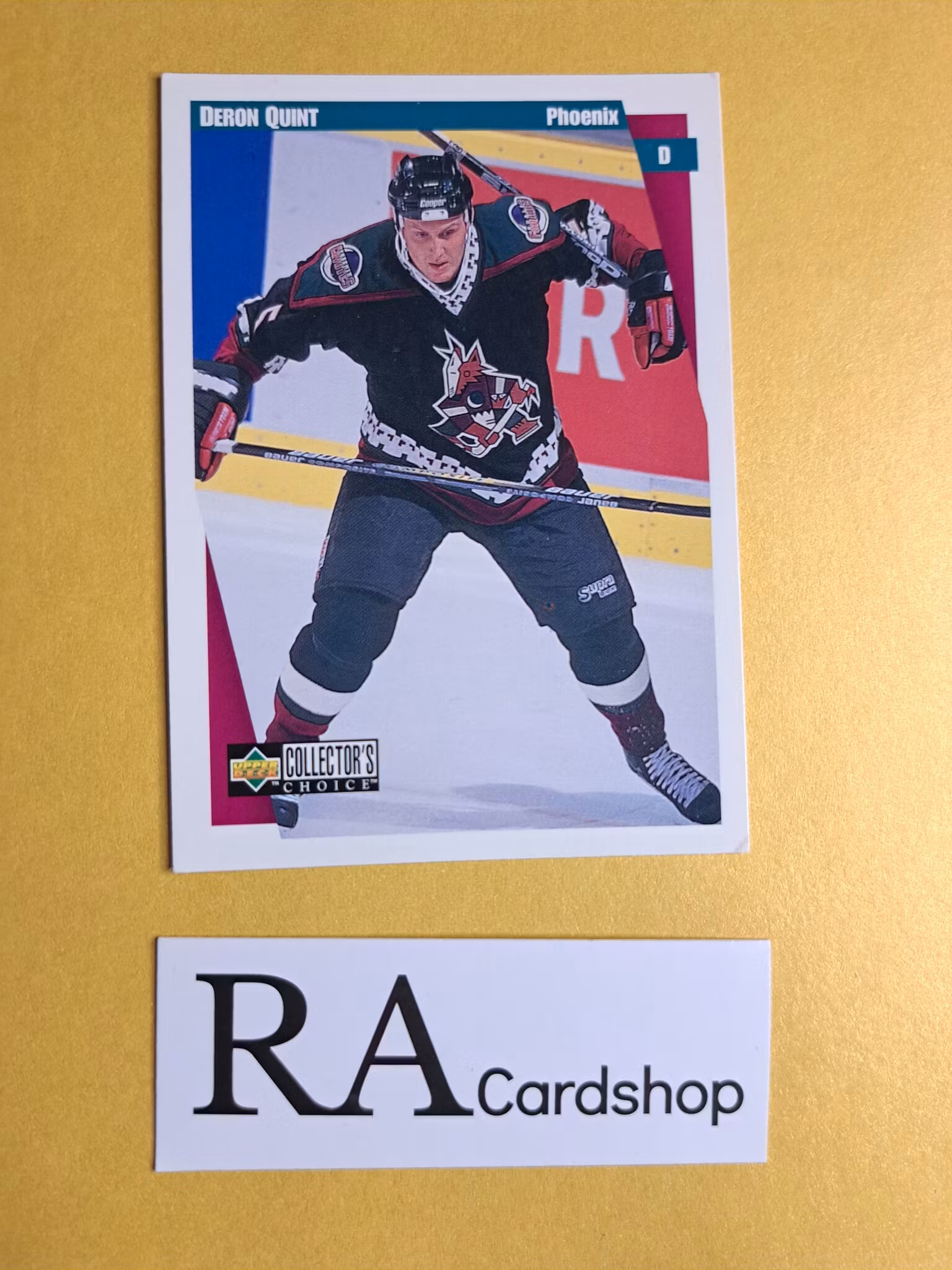 Deron Quint 97-98 Upper Deck Collectors Choice #202 NHL Hockey
