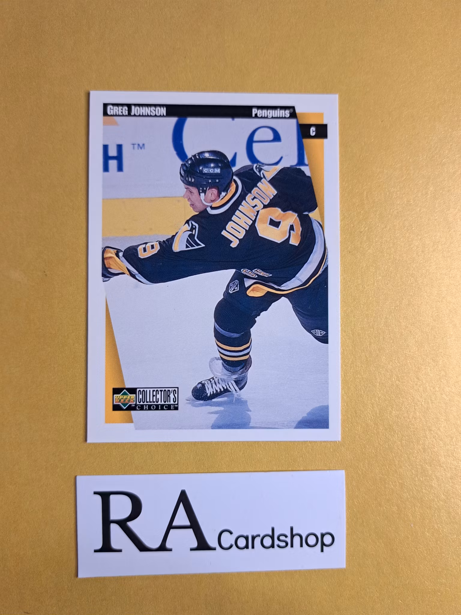 Greg Johnson 97-98 Upper Deck Collectors Choice #206 NHL Hockey