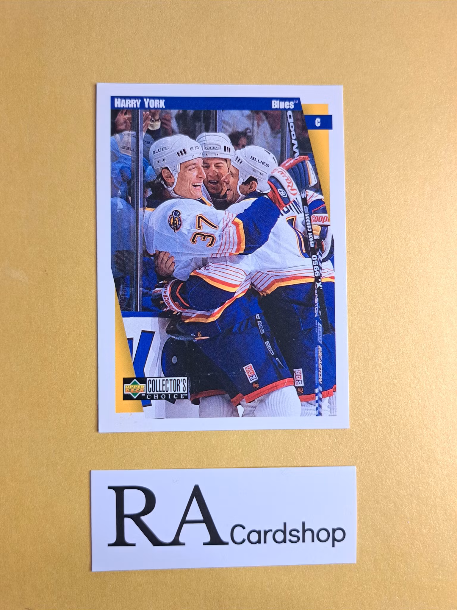 Harry York 97-98 Upper Deck Collectors Choice #229 NHL Hockey