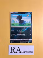 Deino Reverse Holo Common 60/111 Crimson Invasion Pokemon