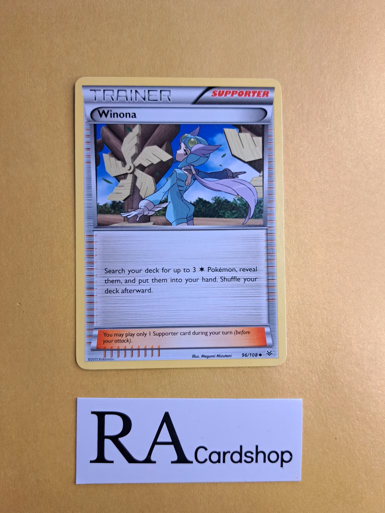 Winona Uncommon 96/108 Roaring Skies Pokemon