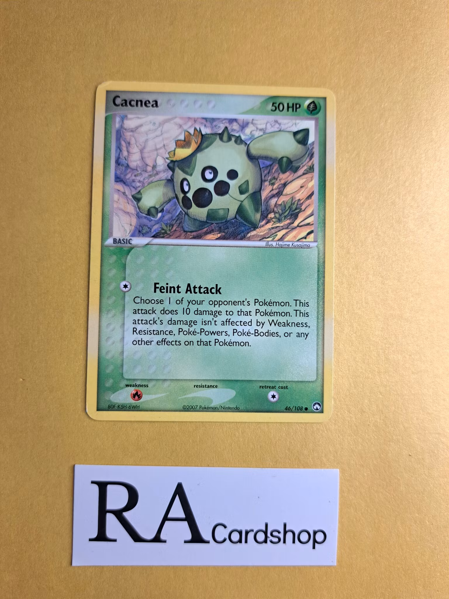 Cacnea Common 46/108 EX Power Keepers Pokemon