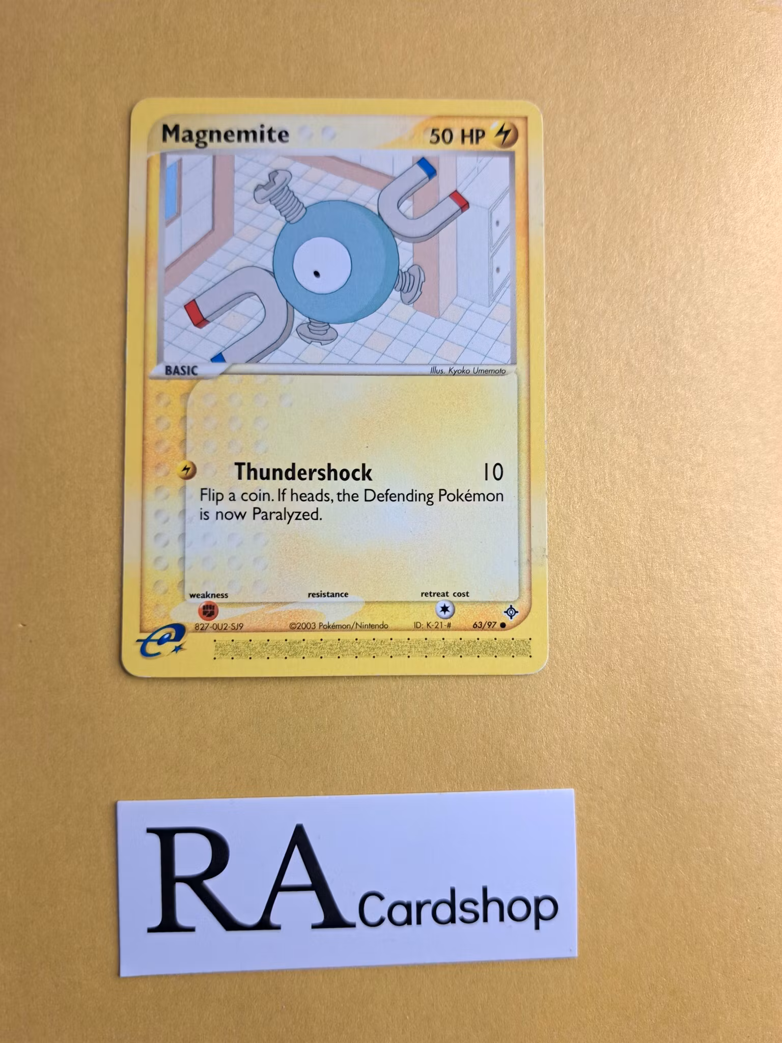 Magnemite Common 63/97 Ex Dragon Pokemon