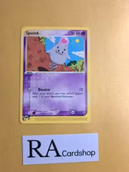 Spoink Common 73/97 Ex Dragon Pokemon